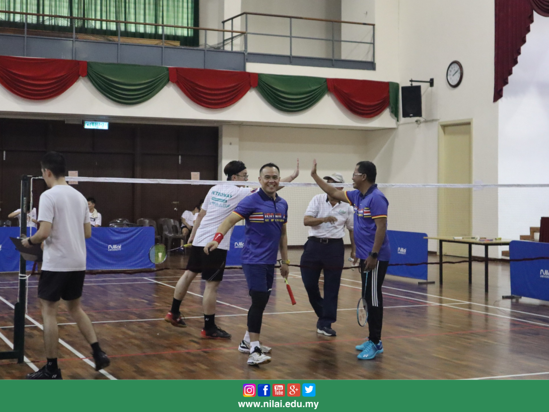 Badminton Tournament Nilai University VS IPD Nilai Nilai University
